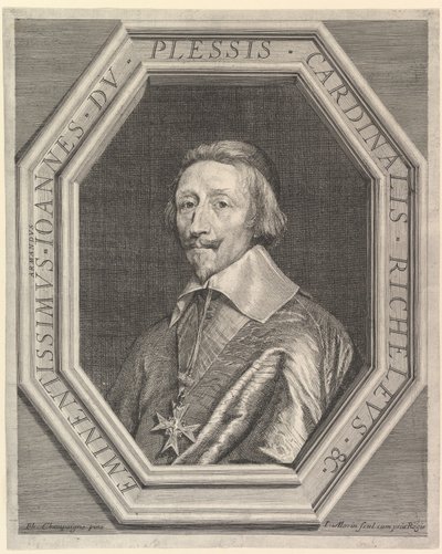 Cardinale de Richelieu da Jean Morin
