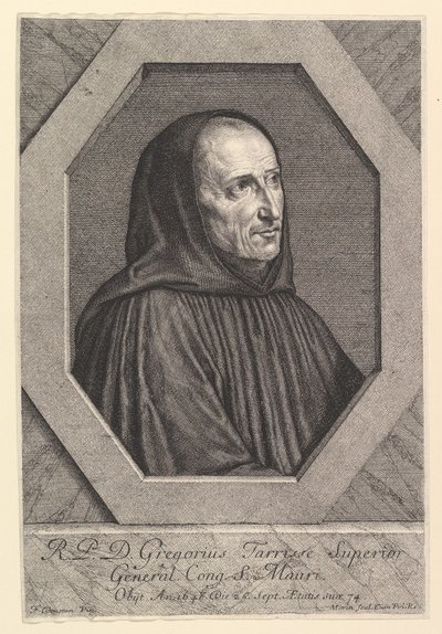Dom Gregoire Tarrisse, superiore generale della Congregazione di Saint-Maur da Jean Morin