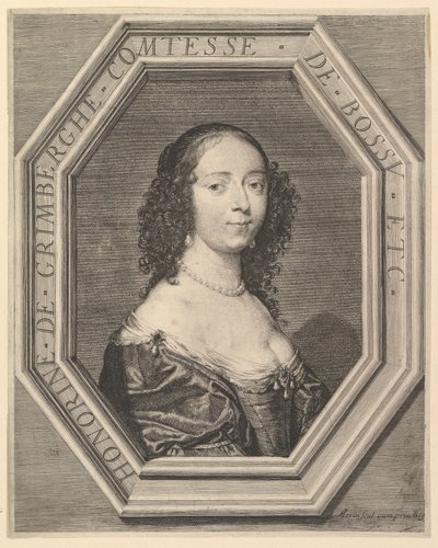 Honorine de Grimberghe, contessa di Bossu da Jean Morin