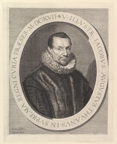 Jacques-Auguste de Thou, primo presidente al Parlamento da Jean Morin