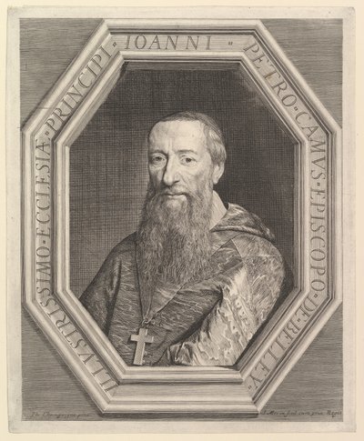 Jean-Pierre Camus, vescovo di Belley da Jean Morin