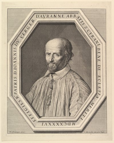 Jean Duvergier de Hauranne, abate di Saint-Cyran da Jean Morin
