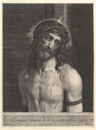 Il Cristo alla colonna da Jean Morin
