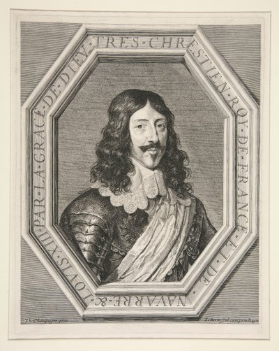 Luigi XIII, Re di Francia (1601-1643) da Jean Morin