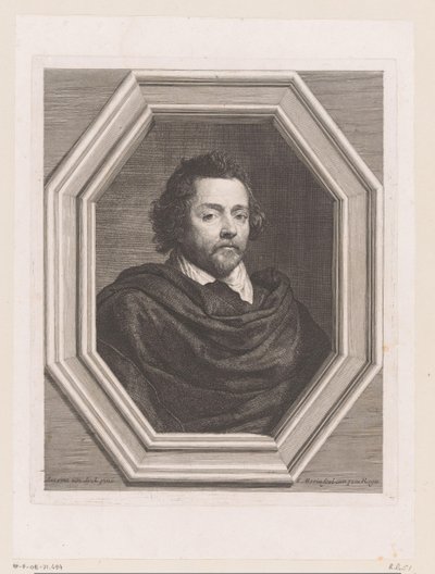 Ritratto di Nicolas Chrystin da Jean Morin