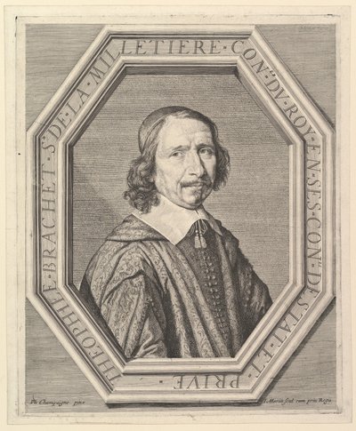 Theophile Brachet de la Milletiere, consigliere del re da Jean Morin