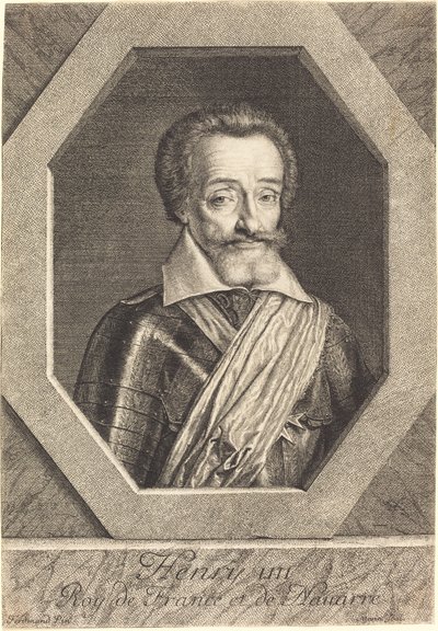 Enrico IV da Jean Morin after Louis Elle I
