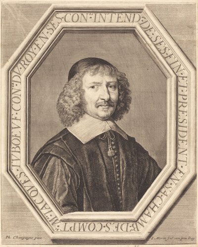 Jacques Tuboeuf da Jean Morin after Philippe de Champaigne