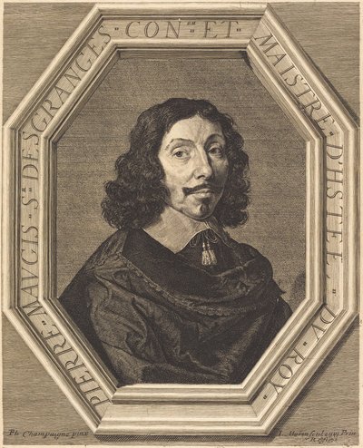 Pierre Maugis da Jean Morin after Philippe de Champaigne