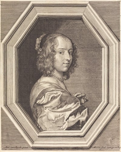 Marguerite Lemon da Jean Morin after Sir Anthony van Dyck