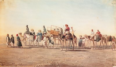 La Nostra Carovana nel Deserto da Jean Nicolas Henri de Chacaton