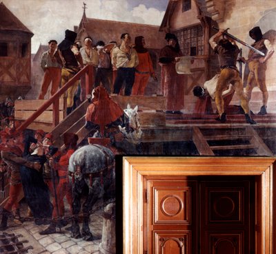 Esecuzione di Jean Desmartes, 1383 XIX inizio XX secolo da Jean Paul Laurens