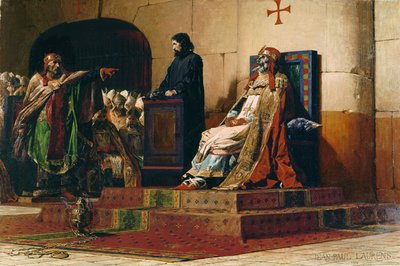 Papa Formoso e Stefano VII, 1870 da Jean Paul Laurens