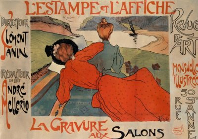 L’ESTAMPE ET L’AFFICHE / LA GRAVURE AUX SALONS da Jean Peske