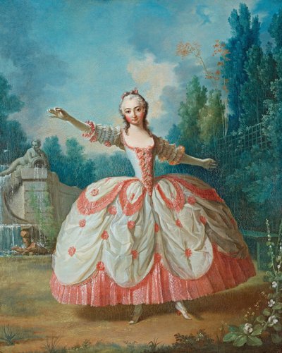 Ritratto di Barbara Campanini, conosciuta come La Barbarina da Jean Philippe Delaroche