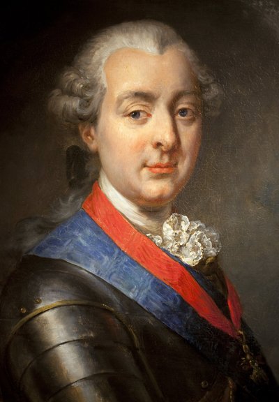 Ritratto di Louis Jean Marie de Bourbon, Duca di Penthièvre (1725-1793), Gran Ammiraglio e Mecenate da Jean Pierre Franque