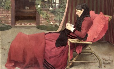 Ritratto di mia madre, 1902 da Jean Pierre Laurens