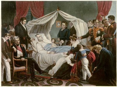 La morte di Napoleone, 5/05/1821 a Sant