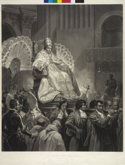 Papa Pio VII da Jean Pierre Marie Jazet