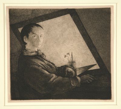 Autoritratto da Jean Pierre Norblin