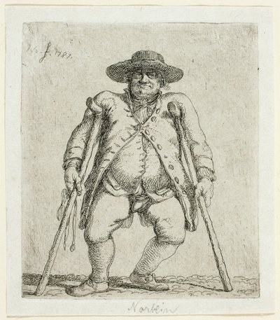 Mendicante da Jean Pierre Norblin de La Gourdaine
