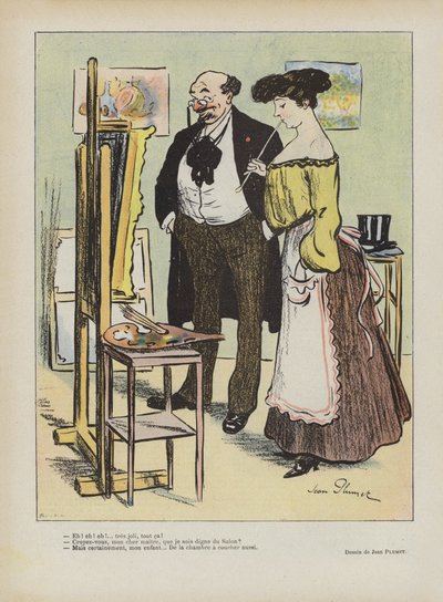 Illustrazione per Le Rire da Jean Plumet
