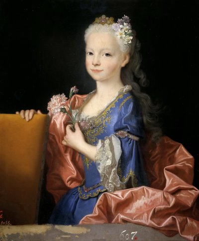 Mariana Victoria di Spagna 1718-1781 da Jean Ranc