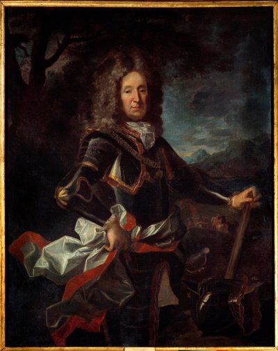 Ritratto di Carlo Enrico di Lorena, Principe di Vaudemont (1649-1723) figlio di Carlo IV. Dipinto di Jean Ranc (1674-1735) da Jean Ranc