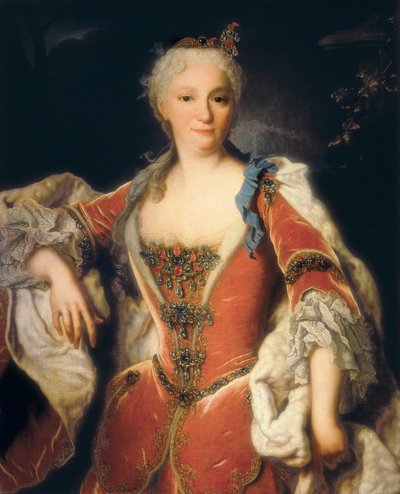 Ritratto di Elisabetta Farnese da Jean Ranc