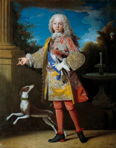 Ritratto di Ferdinando di Borbone, Principe delle Asturie, futuro Ferdinando VI detto il Saggio da Jean Ranc
