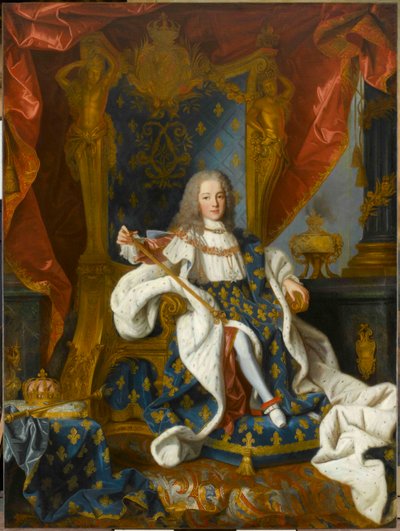 Ritratto di Luigi XV 1710-1774 re di Francia, all