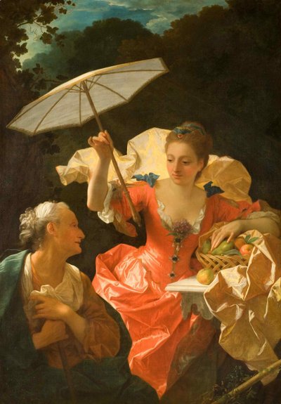 Vertumno e Pomona, ca 1710-1722 da Jean Ranc