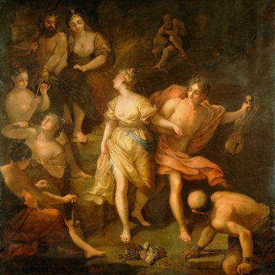 Orfeo ed Euridice, c.1709 da Jean Raoux