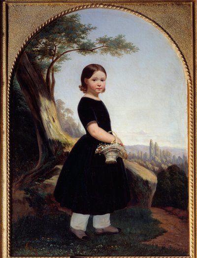 Ritratto di una bambina (Esther Debost) Esther Debost, cugina dell