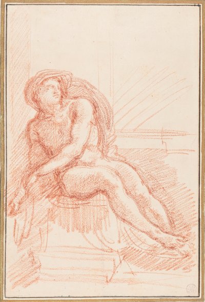 Ignudo dal soffitto della Cappella Sistina da Jean Robert Ango