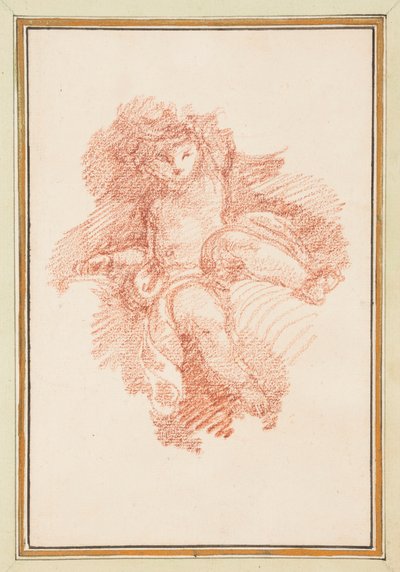 Putto seduto da Jean Robert Ango