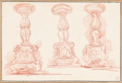 Studio di candelabri da Jean Robert Ango