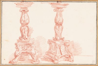 Studio di candelabri da Jean Robert Ango