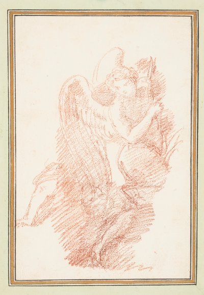 Figura alata con arco da Jean Robert Ango