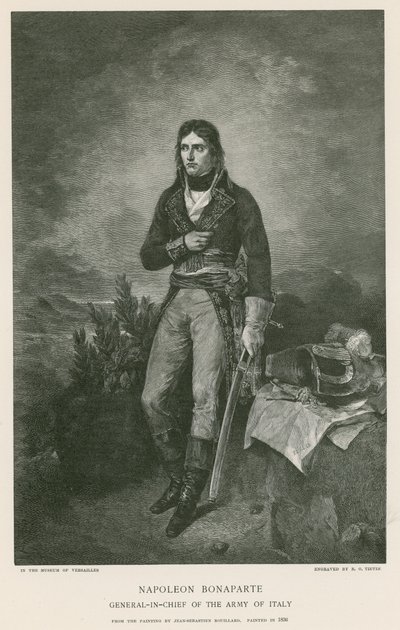 Napoleone Bonaparte da Jean Sebastien Rouillard