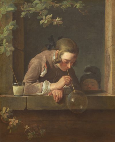 Bolle di Sapone da Jean Baptiste Simeon Chardin