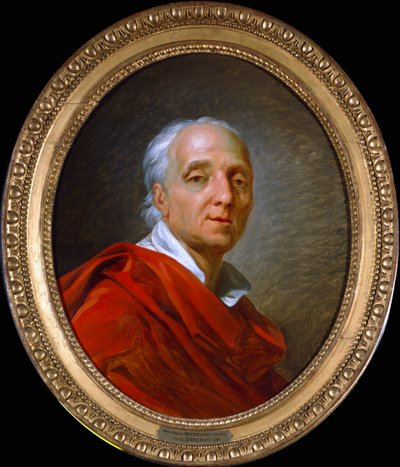 Denis Diderot, uomo di lettere e enciclopedista francese del XVIII secolo da Jean Simon Berthelemy