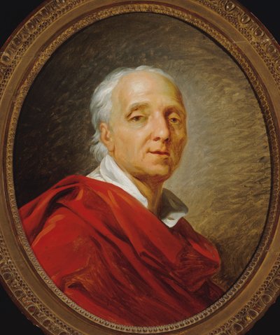 Ritratto di Denis Diderot 1713-1784, 1784 da Jean Simon Berthelemy