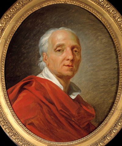 Ritratto di Denis Diderot da Jean Simon Berthelemy