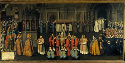 Il voto della peste, processione del 22 aprile da Jean Solvain