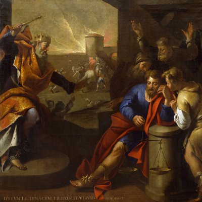 Il giudizio di Orazio, di Jean Tassel (1608-1667) da Jean Tassel