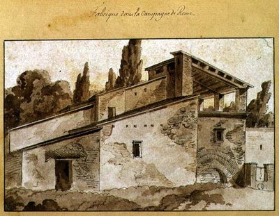 Fabbrica nella Campagna Intorno a Roma da Jean Thomas Thibault