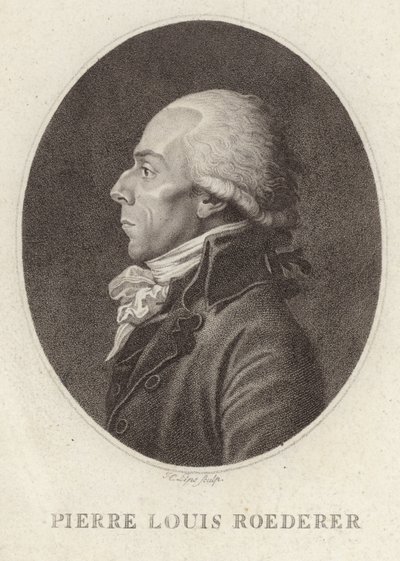 Ritratto di Pierre Louis Roederer da Jean Urbain Guerin