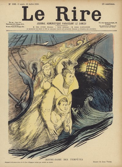 Illustrazione per Le Rire da Jean Veber