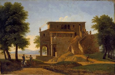 Una villa italiana da Jean Victor Bertin
